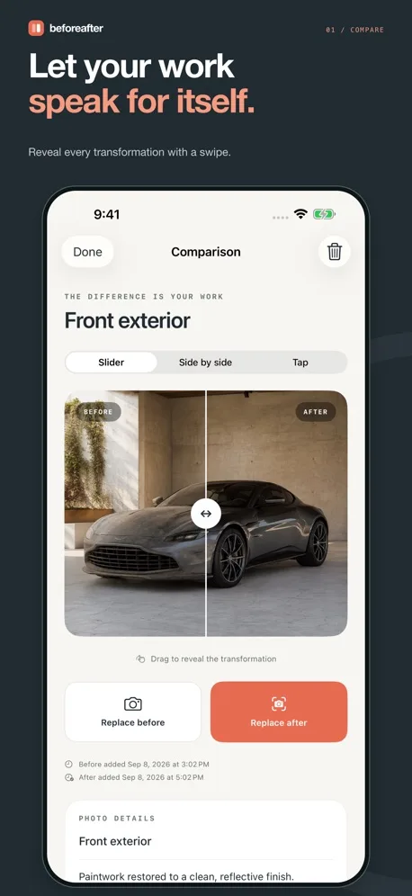 BeforeAfter screenshot