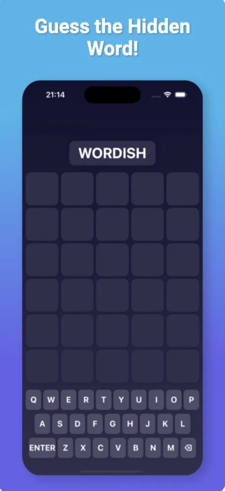 Wordish screenshot